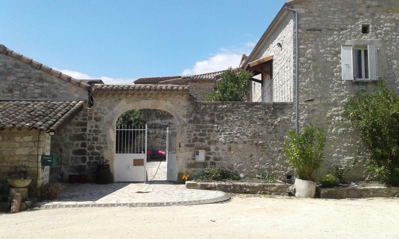 Les Monteils Hotel Grospierres Exterior foto